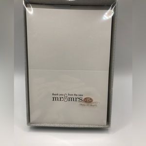 Mr & Mrs Thank You Cards